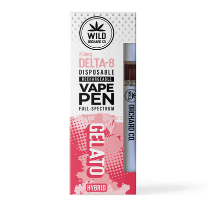 WILD ORCHARD DELTA 8 RECHARGEABLE VAPE PENS 250 mg