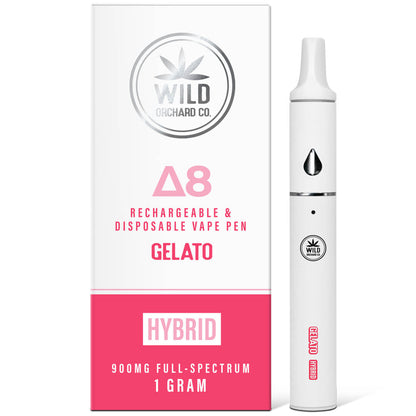 WILD ORCHARD DELTA 8 RECHARGEABLE VAPE PENS 250 mg