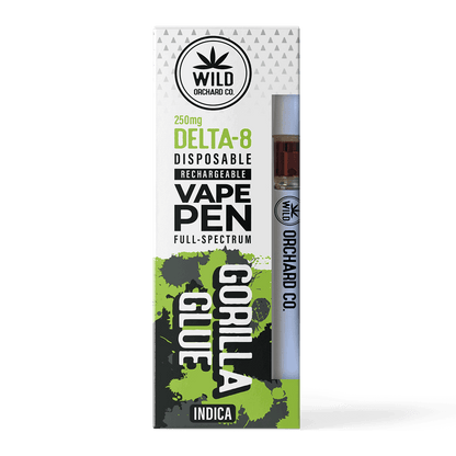 WILD ORCHARD DELTA 8 RECHARGEABLE VAPE PENS 250 mg