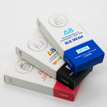 WILD ORCHARD DELTA 8 RECHARGEABLE VAPE PENS 250 mg