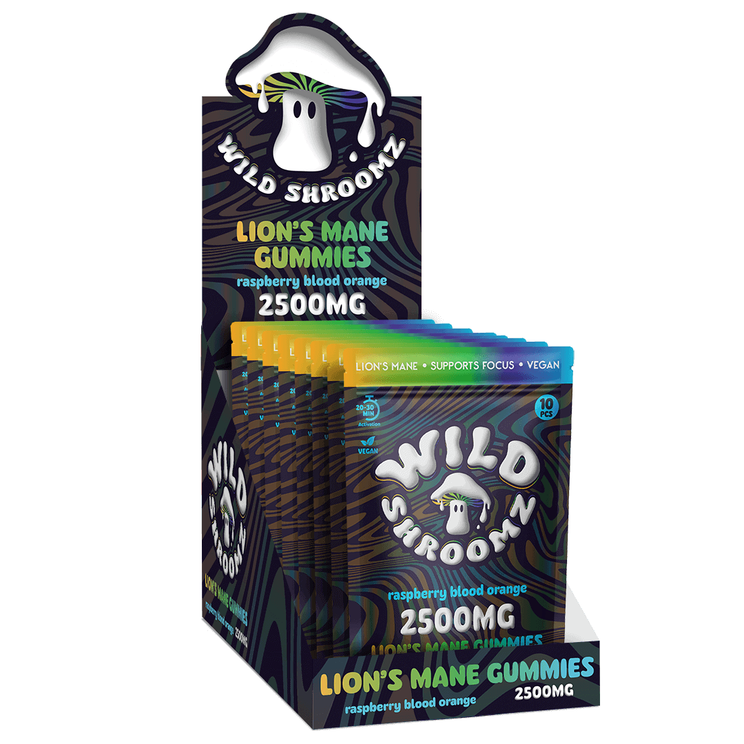 WILD SHROOMZ MUSHROOM + DELTA 9 GUMMIES
