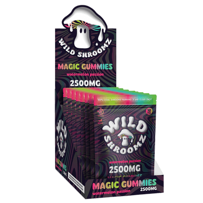 WILD SHROOMZ MUSHROOM + DELTA 9 GUMMIES