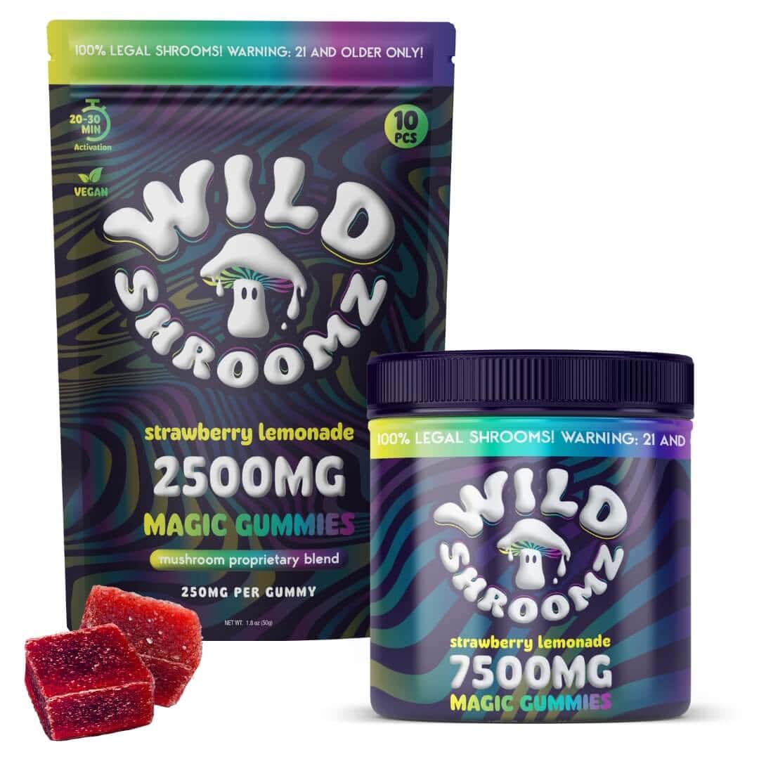WILD SHROOMZ MUSHROOM + DELTA 9 GUMMIES