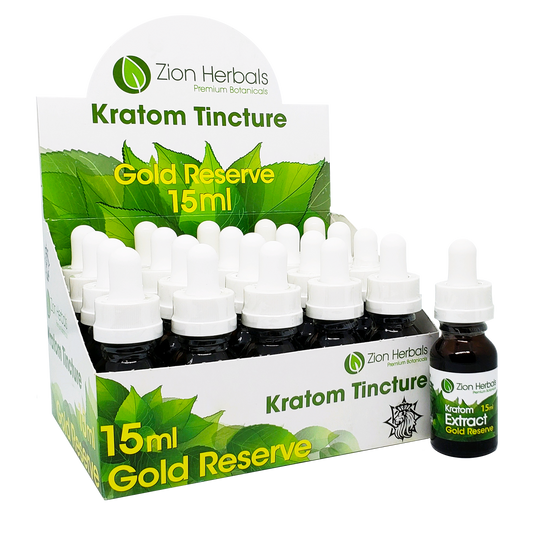 Zion Herbals 15ml Gold Reserve Extract Liquid -Box of 20