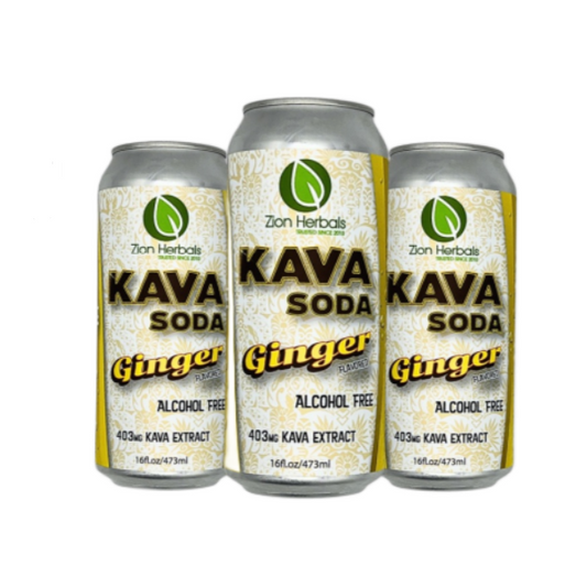 Kava Ginger Soda-4 Units