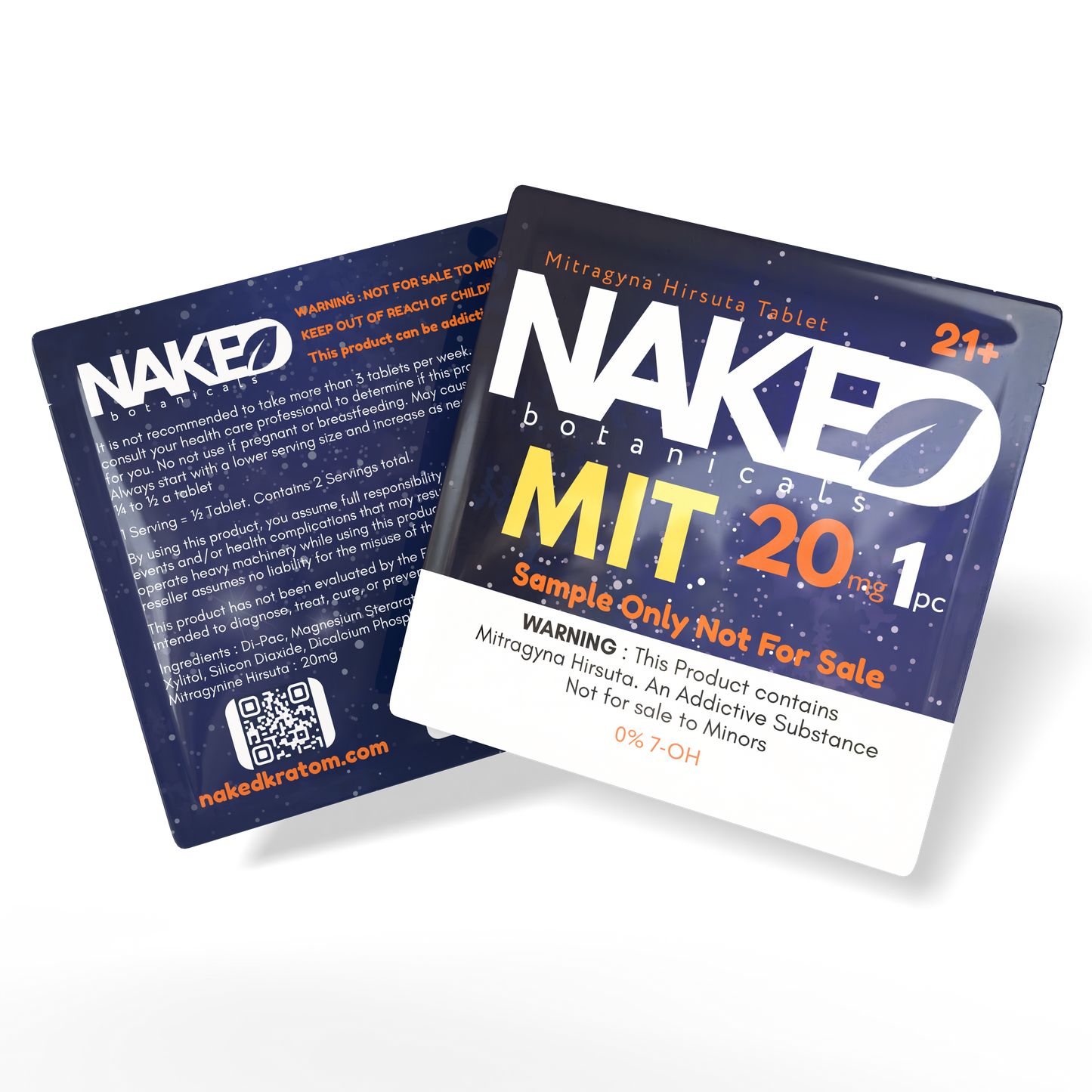 FREE SAMPLE Naked DHM 20mg 1 Count