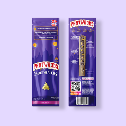 PHATWOODS 3.5Gram THC-P Infused PreRoll Cigars.