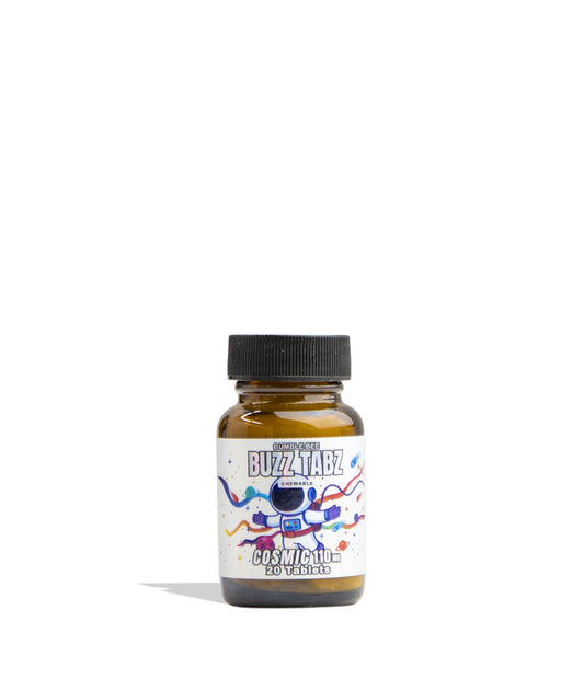 Bumble Bee Buzz Tabs 7-OH Chewables Cosmic 110mg 20pc Single Jar Front View on White Background