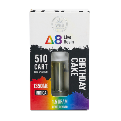 WILD ORCHARD DELTA 8 LIVE RESIN 510 CARTRIDGES 1.5 GRAMS