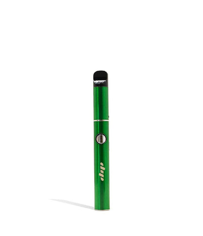 Green Dip Devices Lunar Portable Concentrate Vaporizer on white studio background