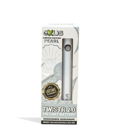 Pearl Exxus Vape Twistr 2.0 Cartridge Vaporizer 12pk Packaging Single Front View on White Background
