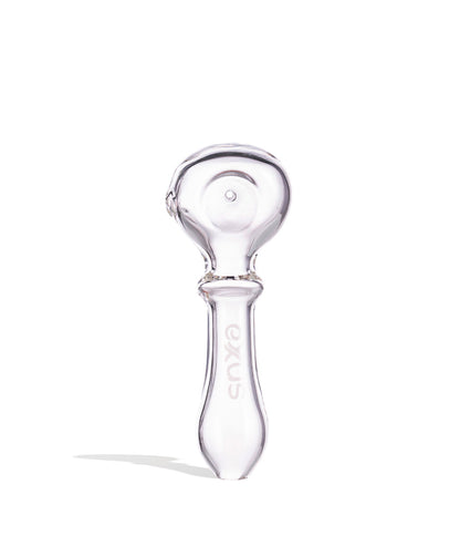 Clear Exxus Vape Wand Hand Pipe 12pk Front View on White Background