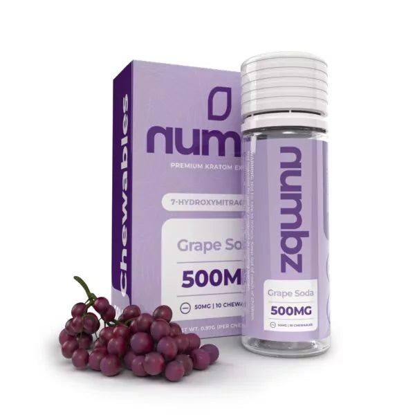 Numbz 500mg Advance Kratom Tablets