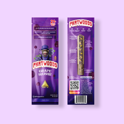 PHATWOODS 3.5Gram THC-P Infused PreRoll Cigars.