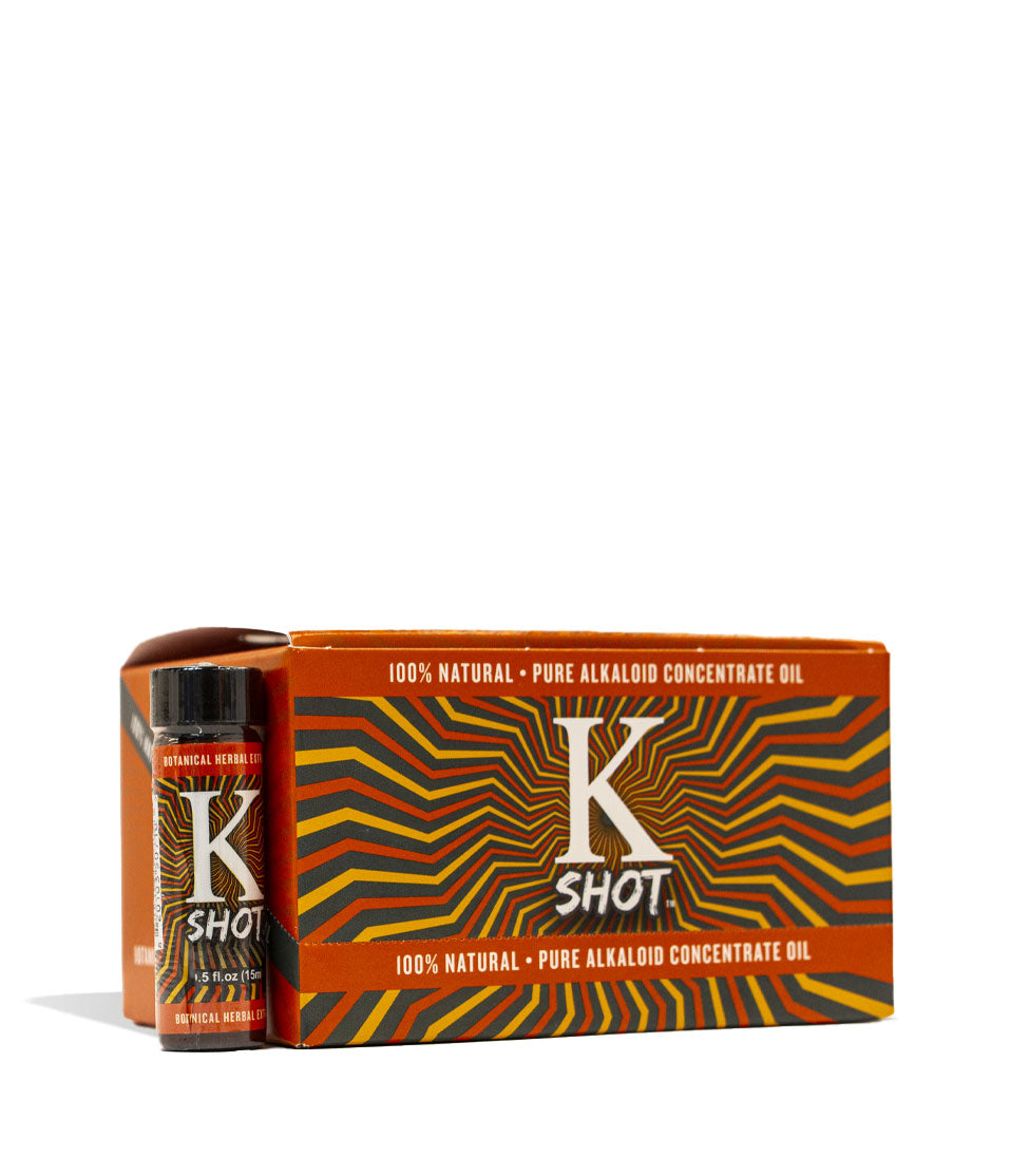 K Shot Supplement Shot 12pk Front View on White Background