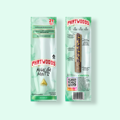 PHATWOODS 3.5Gram THC-P Infused PreRoll Cigars.