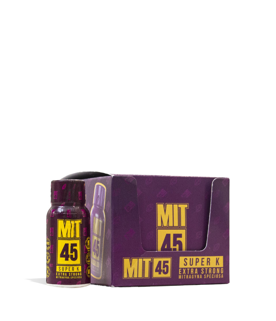 MIT 45 Super K Liquid Supplement Extract 12pk Front View on White Background