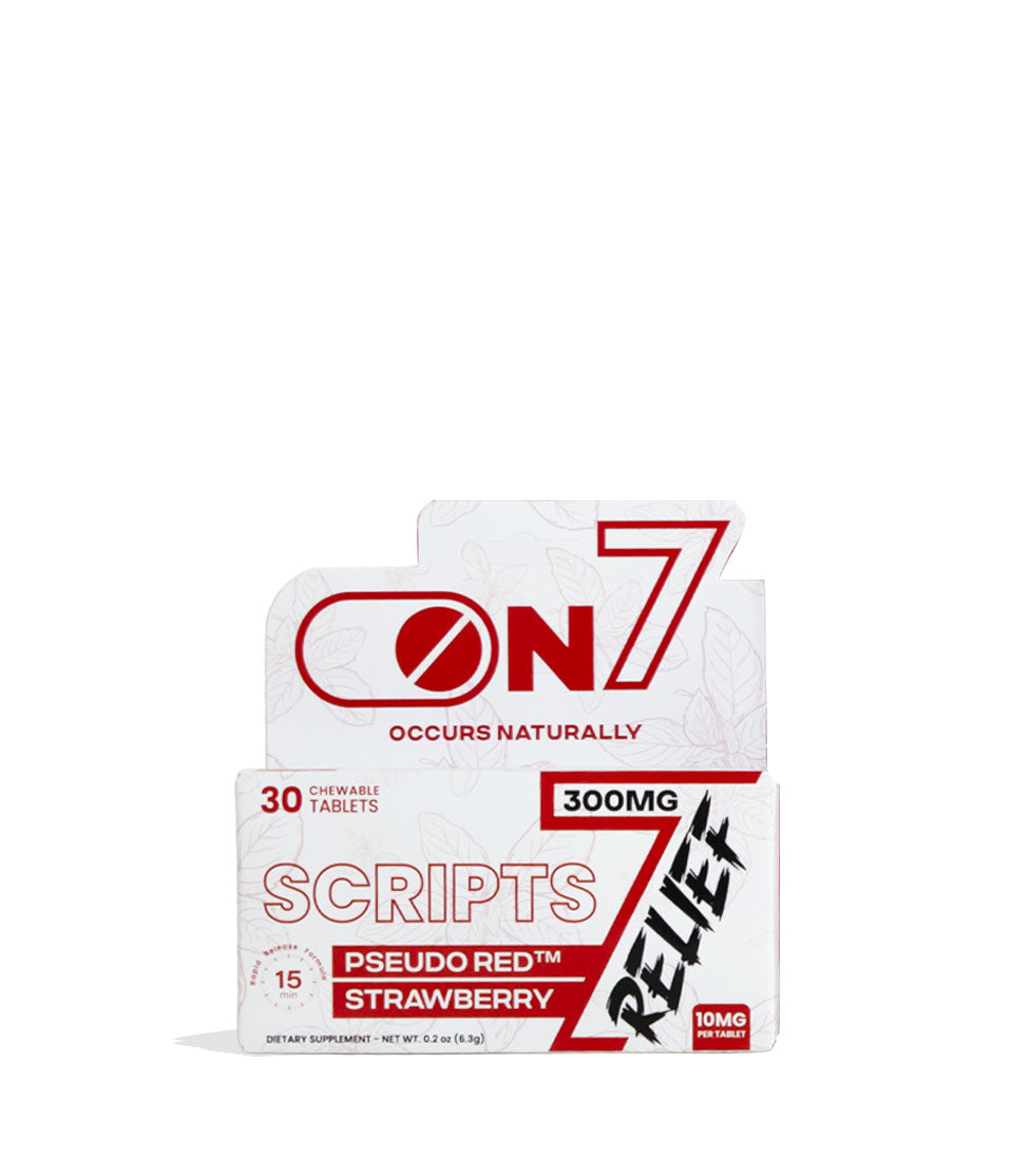 Relief ON7 7-Hydroxymitragynine Advanced Alkaloids 300mg 30 Count box on white background