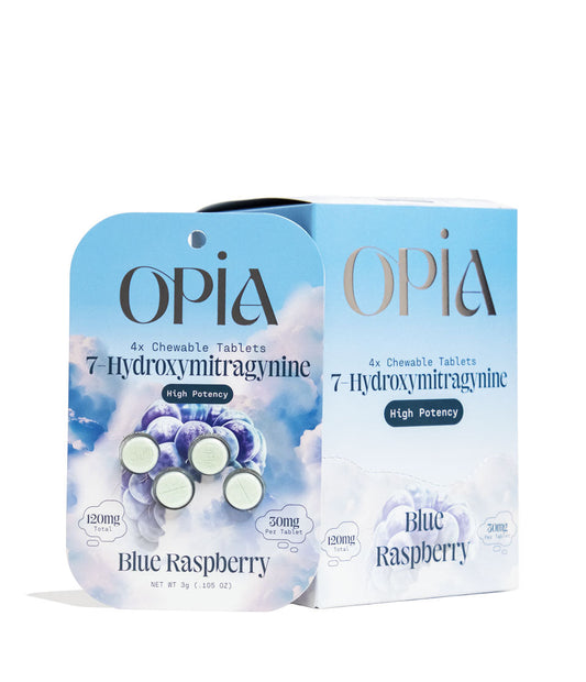 Opia 30mg 7-Hydroxymitragynine High Potency 4pk Chewable Tablets 10pk