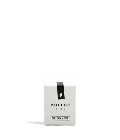 Puffco New Peak 3D Chamber Packaging Front View on White Background