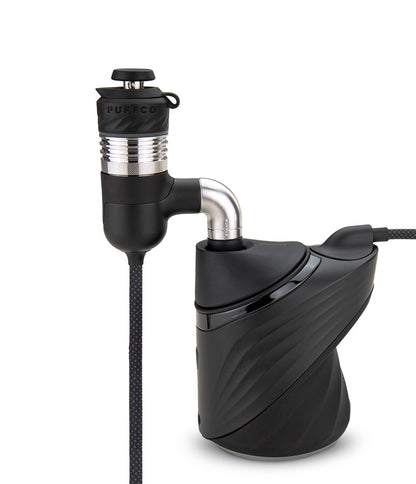 Puffco Peak Pro Link Connected Front View on White Background