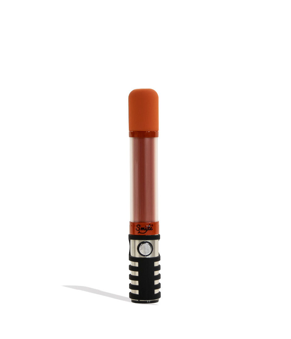 Orange Smyle Penjamin Saber Variable Voltage Battery Front View on White Background