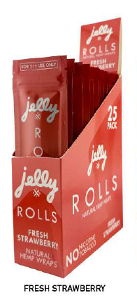 Jelly Rolls Natural Hemp Wraps