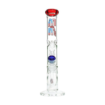 Straight Tube with Chandelier Percolator by M&M Tech - M&M Tech Glass