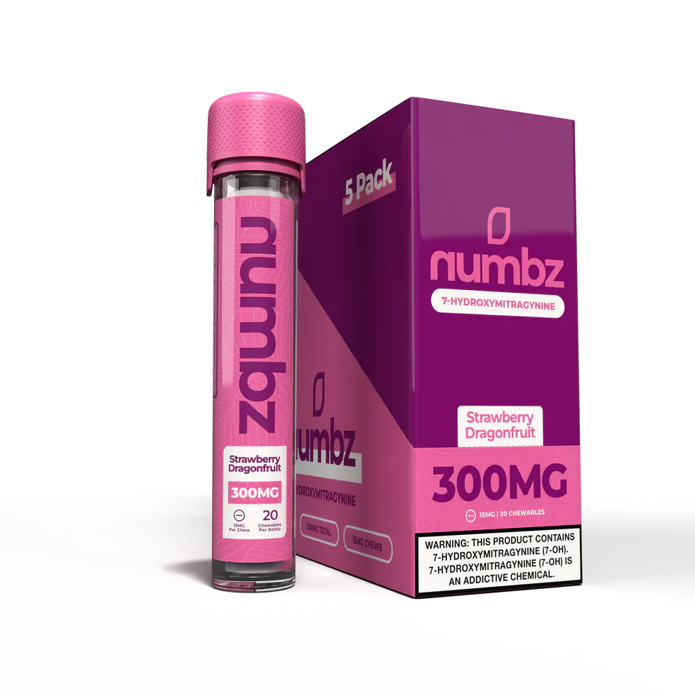 Numbz 300mg Advance Kratom Tablets