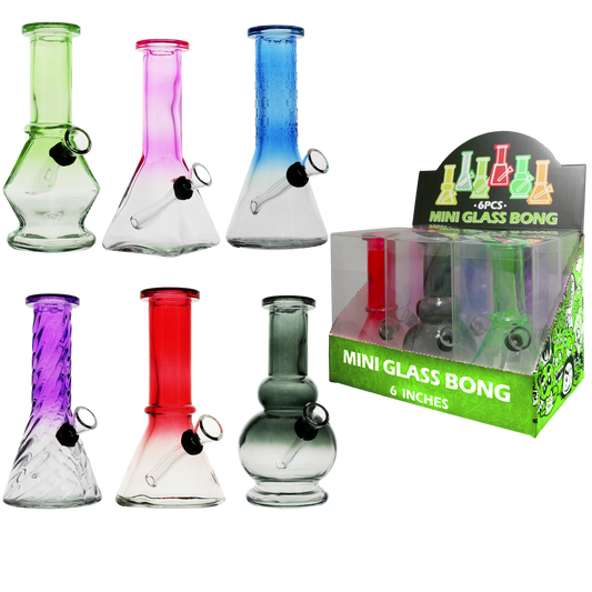 6" Color Wave. Sold in 6 Pack