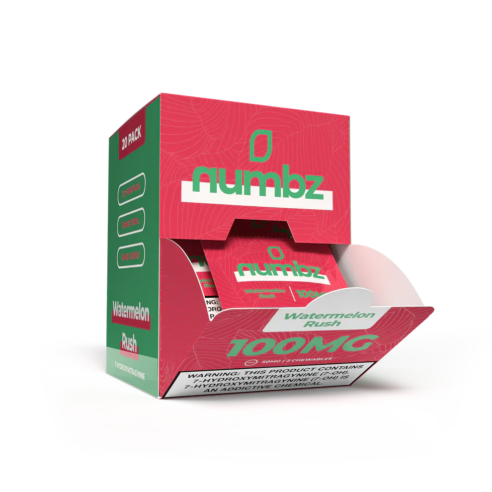 Numbz 100mg Advance Kratom Tablets