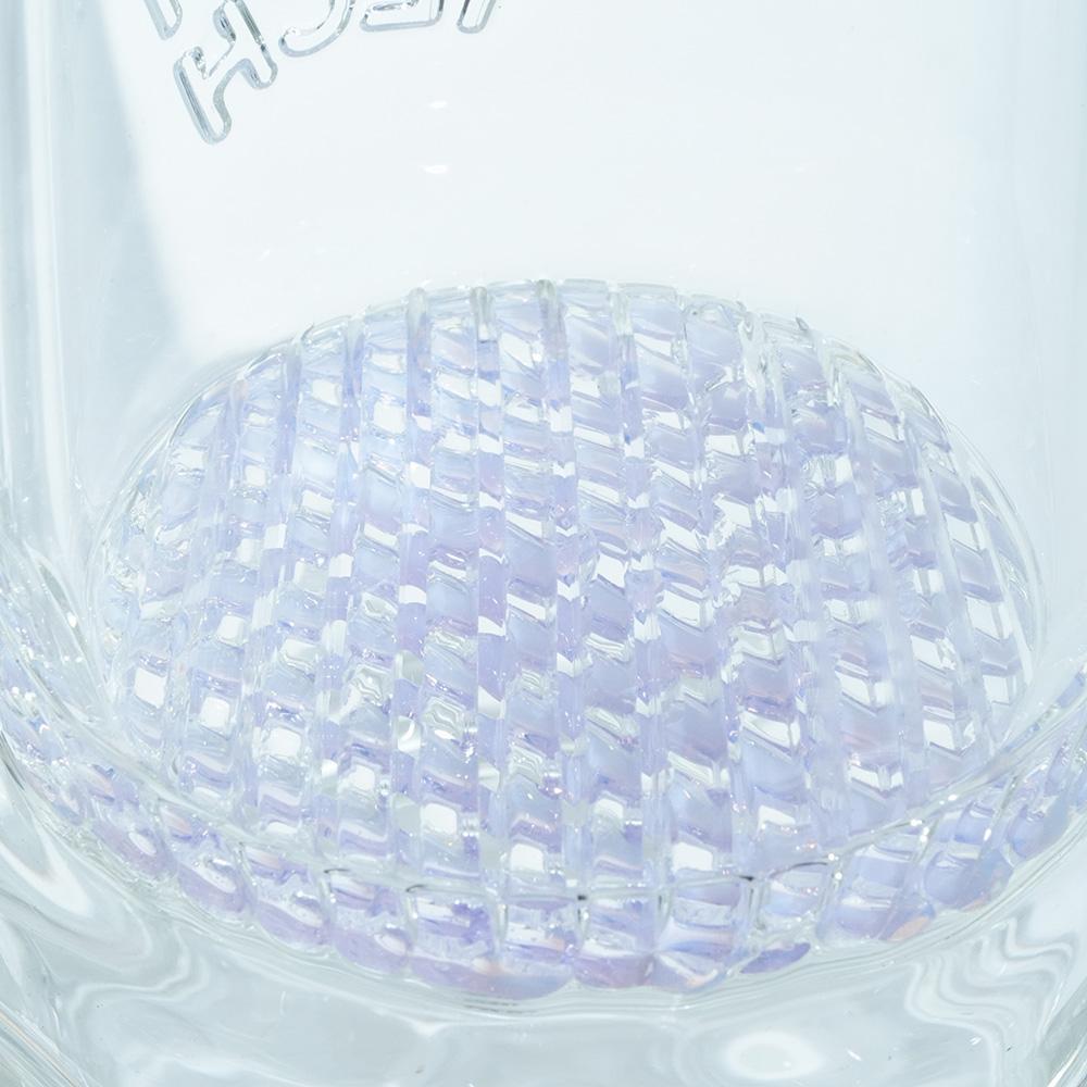 Waterpipe Lattice Straight Tube By M&M Tech - M&M Tech Glass