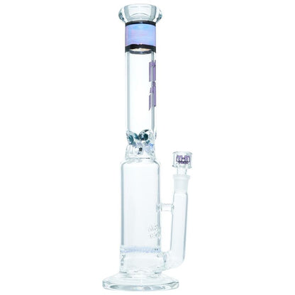 Waterpipe Lattice Straight Tube By M&M Tech - M&M Tech Glass