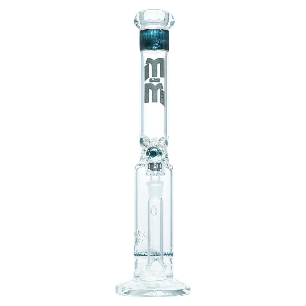 Waterpipe Lattice Straight Tube By M&M Tech - M&M Tech Glass