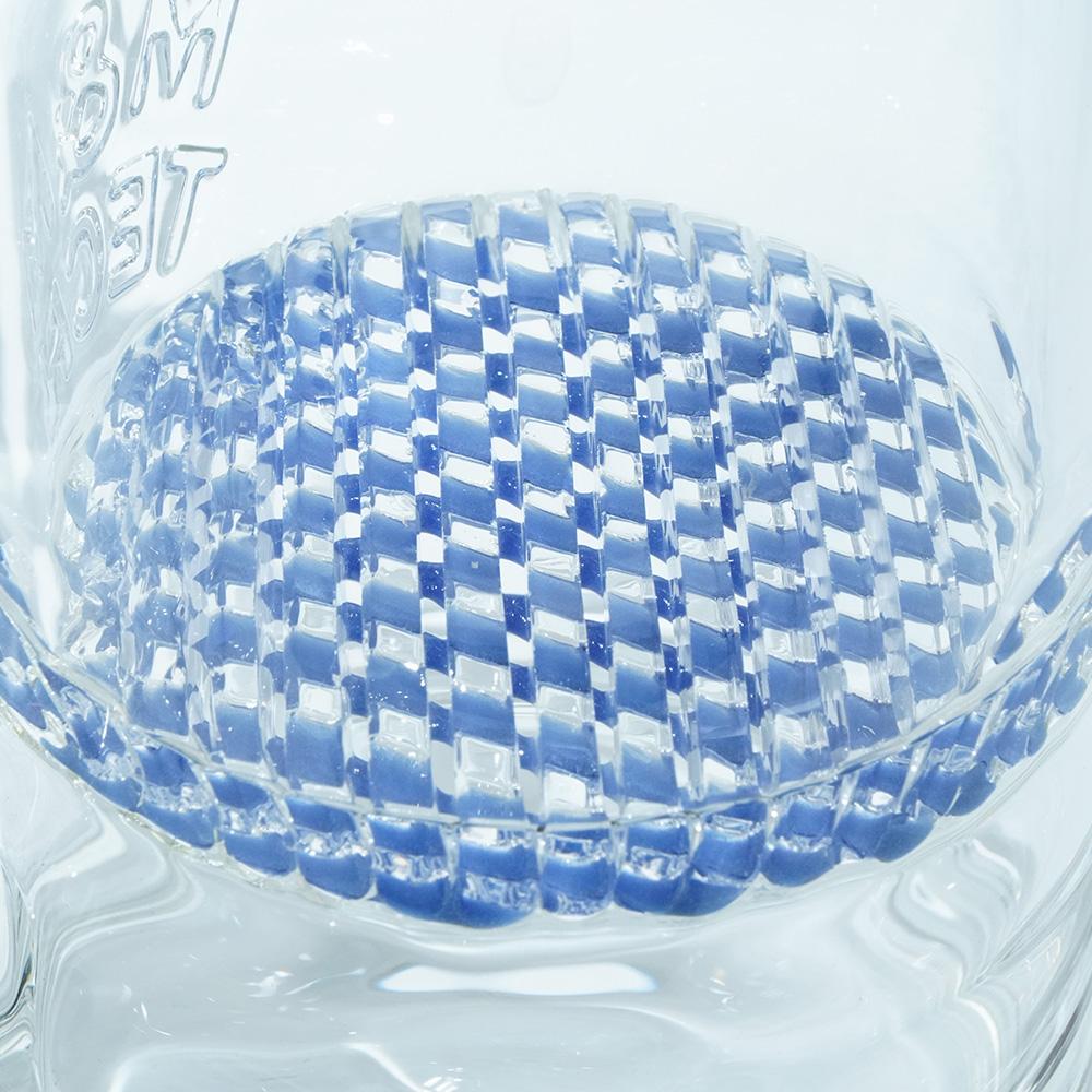Waterpipe Lattice Straight Tube By M&M Tech - M&M Tech Glass