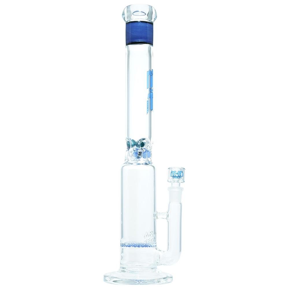 Waterpipe Lattice Straight Tube By M&M Tech - M&M Tech Glass