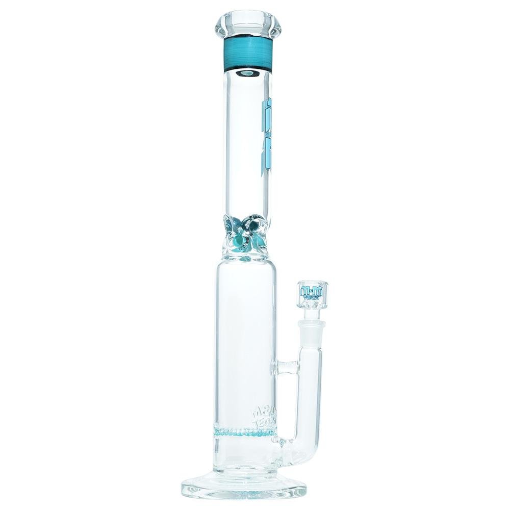 Waterpipe Lattice Straight Tube By M&M Tech - M&M Tech Glass