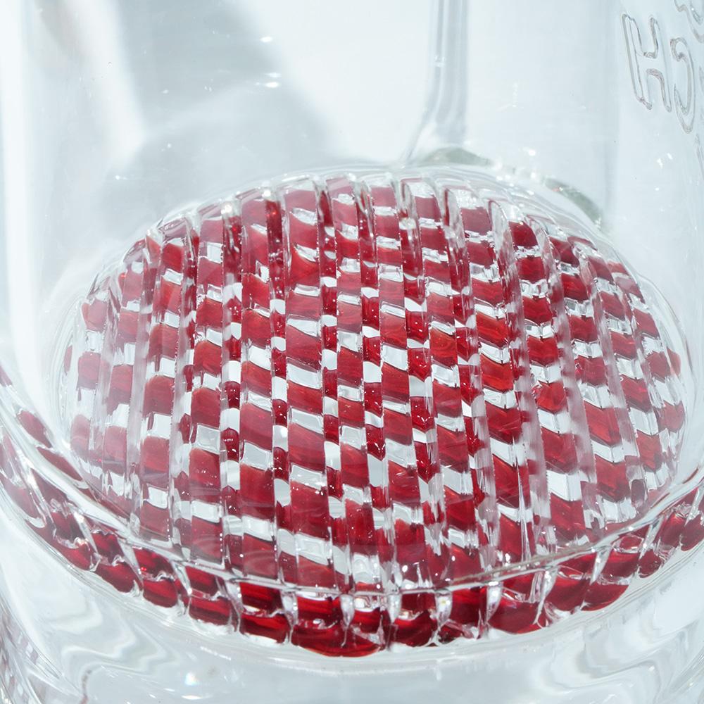 Waterpipe Lattice Straight Tube By M&M Tech - M&M Tech Glass