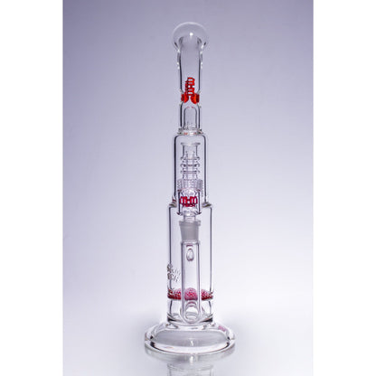 Waterpipe Latticeandelier Bent Neck by M&M Tech - M&M Tech Glass