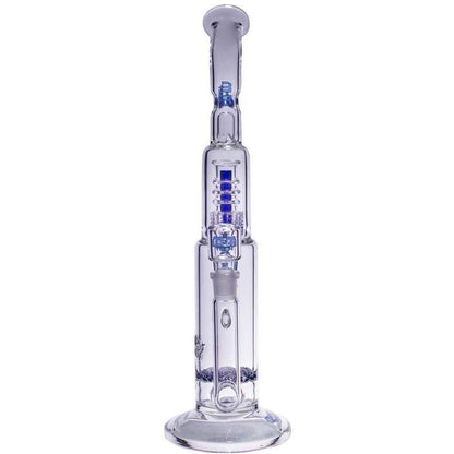 Waterpipe Latticeandelier Bent Neck by M&M Tech - M&M Tech Glass