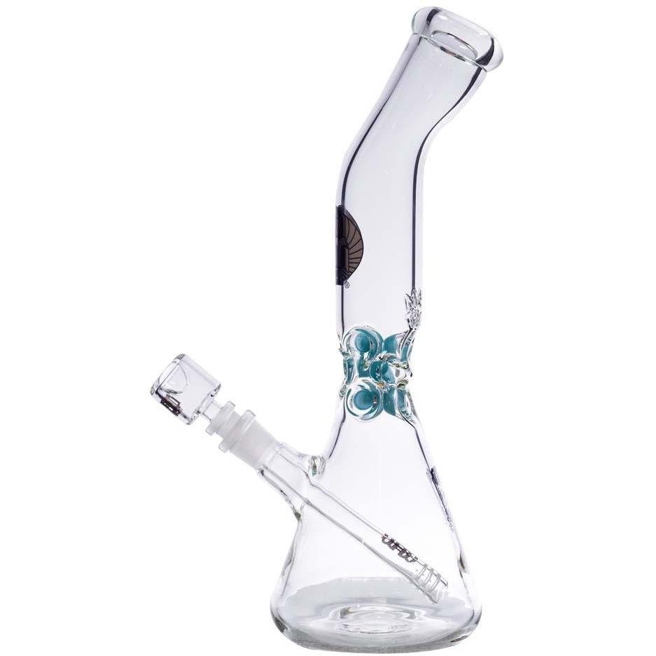 Waterpipe Lazy Beaker with Ice Pinch by M&M Tech - M&M Tech Glass