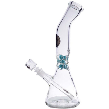 Waterpipe Lazy Beaker with Ice Pinch by M&M Tech - M&M Tech Glass