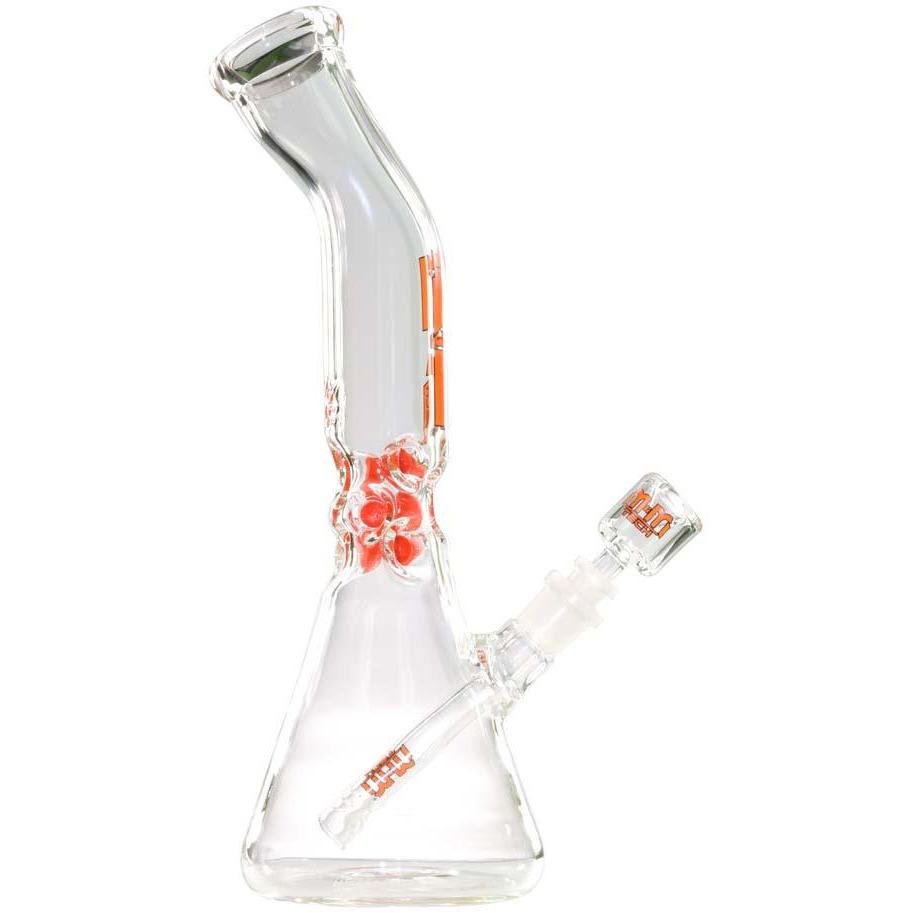 Waterpipe Lazy Beaker with Ice Pinch by M&M Tech - M&M Tech Glass