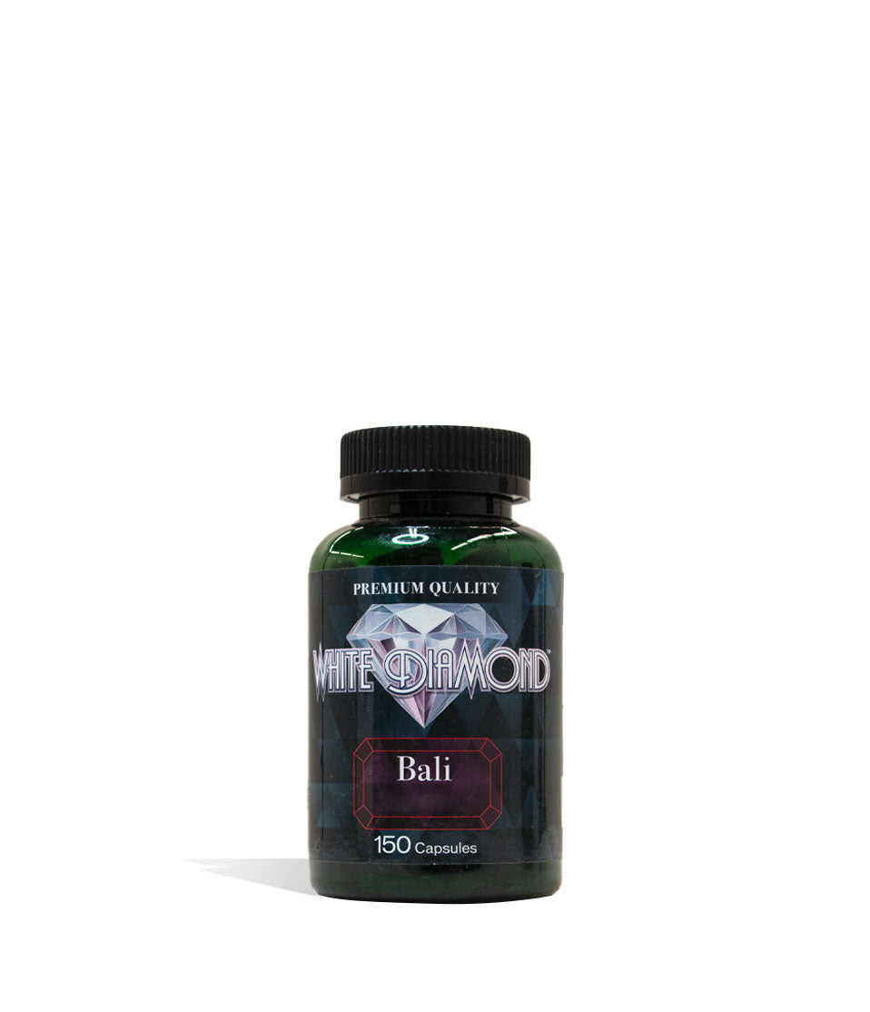 Bali White Diamond Supplement Capsules 150 Count Front View on White Background
