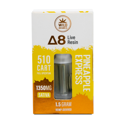 WILD ORCHARD DELTA 8 LIVE RESIN 510 CARTRIDGES 1.5 GRAMS