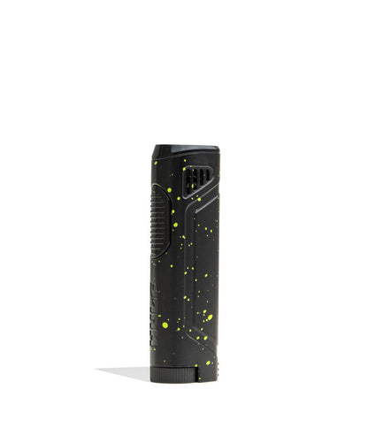 Black Green Spatter Wulf Mods Blitz Butane Powered Torch 9pk Front View on White Background