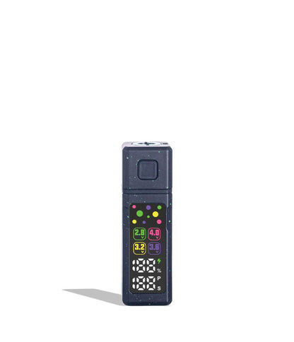 Black Green Spatter Wulf Mods Grid 510 Variable Voltage Battery on white background