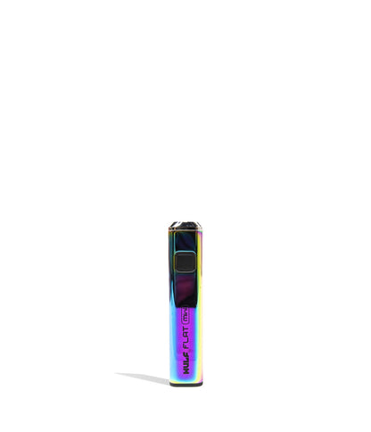 Full Color Wulf Mods Flat Mini Cartridge Vaporizer 9pk Front View on White Background