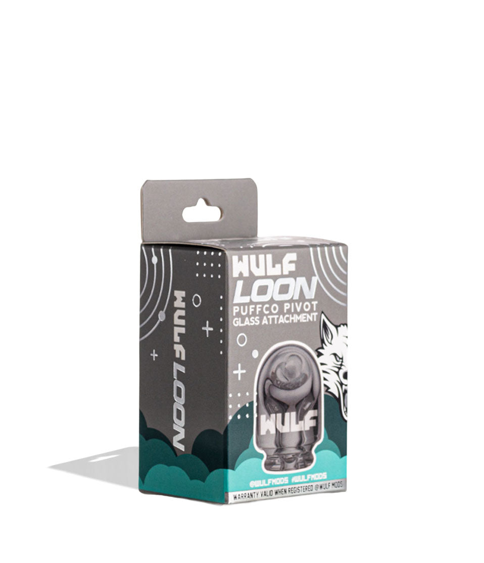 Wulf Mods Pivot Tops 45pc Countertop Display Smoke Packaging Loon front view on white background