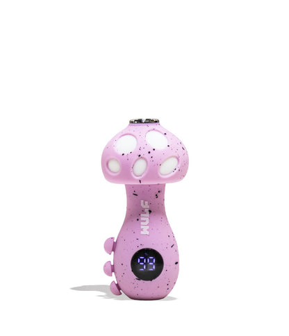 Pink Black Spatter Wulf Mods TRYP Mushroom Shaped Variable Voltage Battery 9pk Front View on White Background